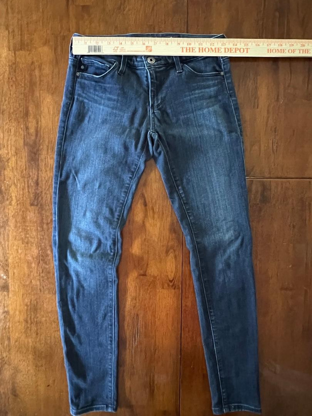 Womens AG Adriano Goldschmied Super Skinny Legging Ankle Jeans, Size 25R